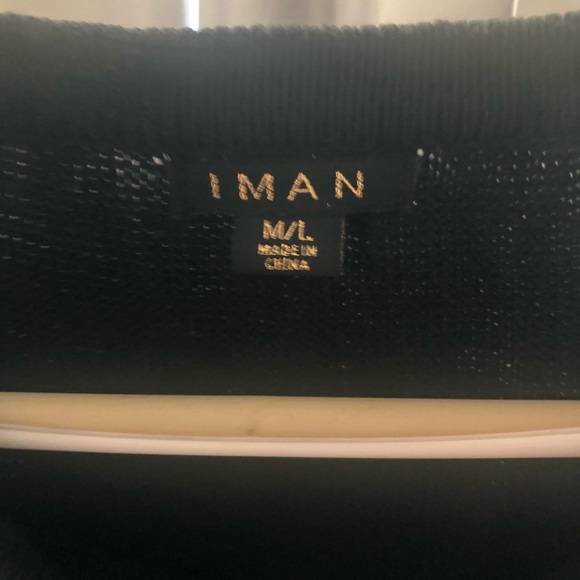 SOLD⚡️Black Cape/Sweater, by IMAN🖤 - Picture 6 of 7